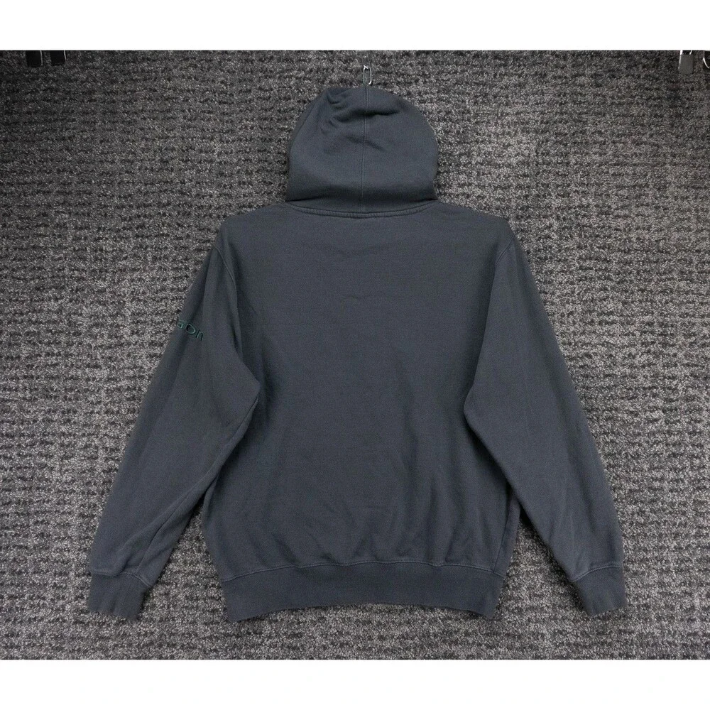 Oregon Ducks Hoodie Mens Large Gray Sweatshirt Embroidered Stadium Athletics - Picture 11 of 11
